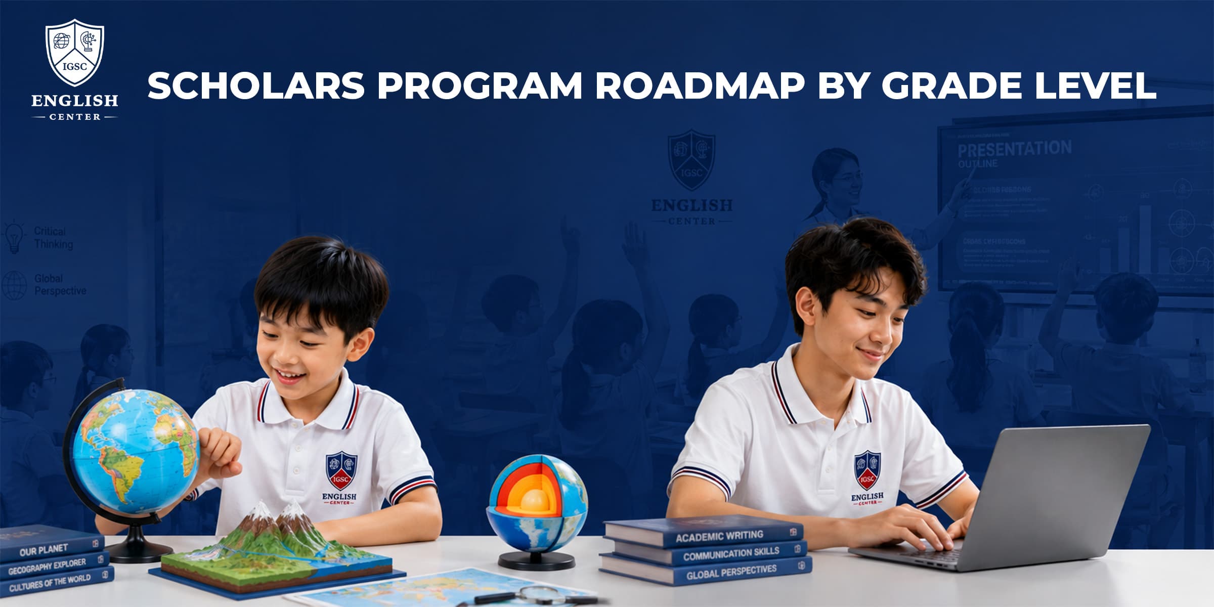 Lộ trình học Scholars Program theo từng cấp lớp (Tiểu học - THCS)